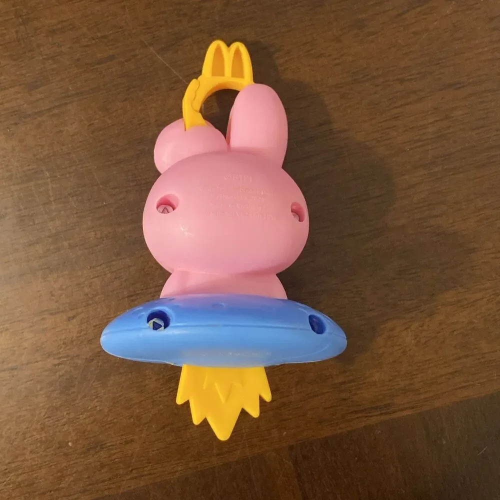 McDonald's BT21 Happy Meal Toys Set of 5 UFO Spinner Figures Yellow Hanger